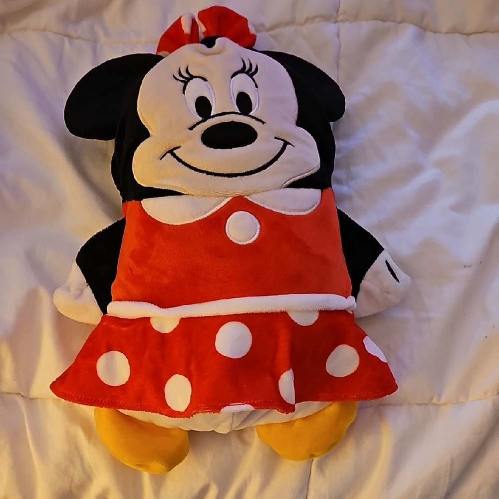 Disney Minnie Mouse CUBCOAT Red and Black Kids Jacket SIZE 8